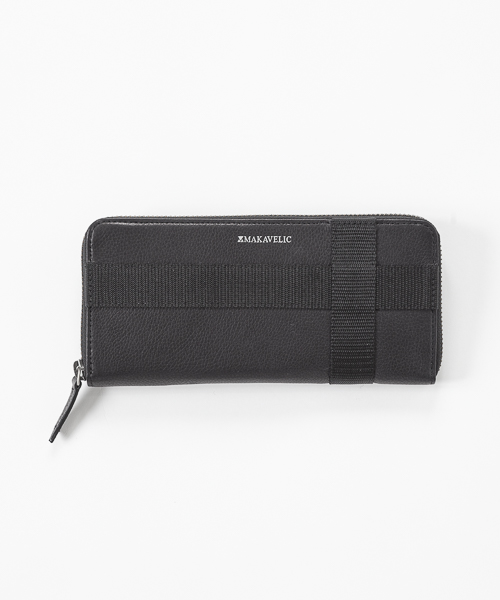 EMBOSS LEATHER MIDDLE WALLET