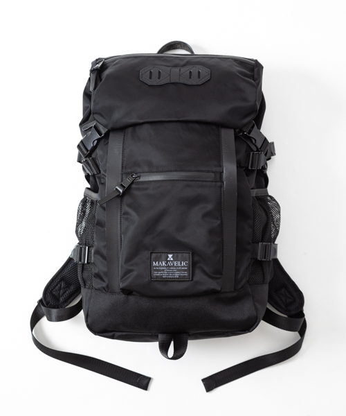 DOUBLE LINE BACKPACK BLACK EDITION｜MAKAVELIC OFFICIAL ONLINE STORE
