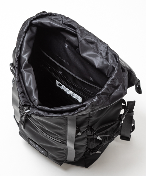 DOUBLE LINE BACKPACK BLACK EDITION｜MAKAVELIC OFFICIAL ONLINE STORE